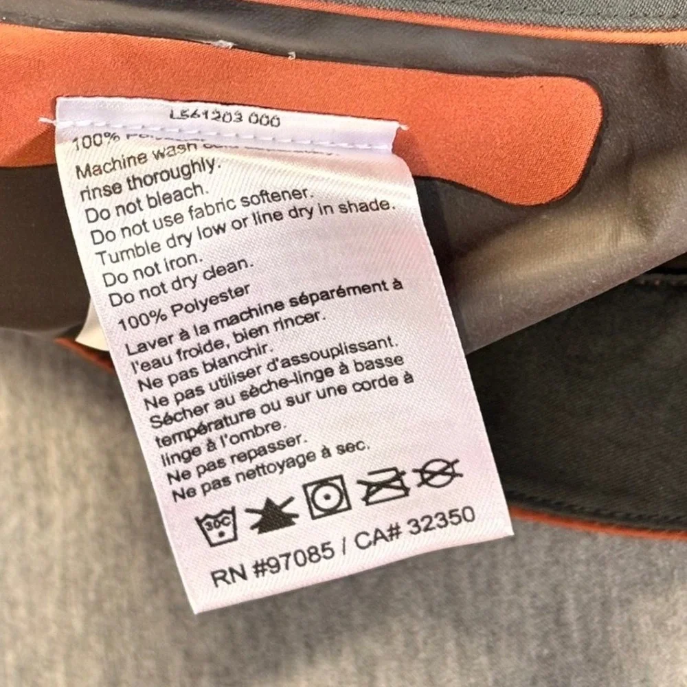 Outdoor Research Womens Aspire Trench GORE-TEX Rain Jacket Orange 287622 Small - Picture 11 of 13